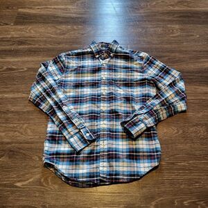 American Eagle Outfitters AEO Seriously Soft Oxford Button Up Shirt Mens XS